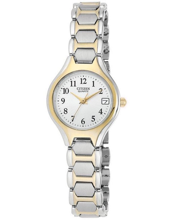 Women's Two Tone Stainless Steel Bracelet Watch 23mm EU2254-51A
