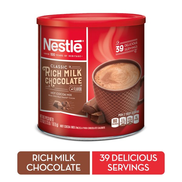 Rich Milk Chocolate Hot Cocoa Mix 27.7 oz. Canister