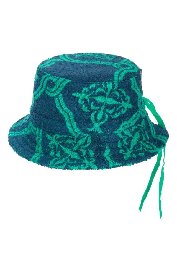 Kids' Jacquard Cotton Terry Bucket Hat