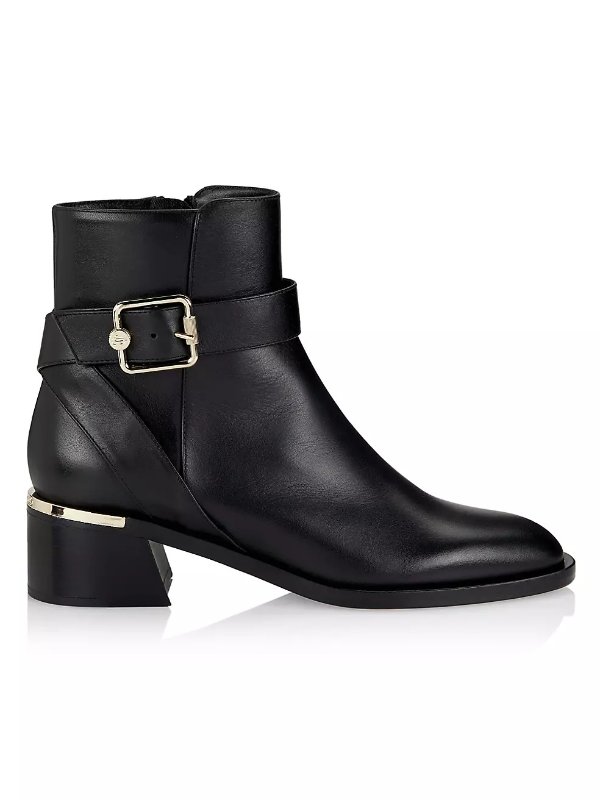 Clarice Leather Ankle Boots