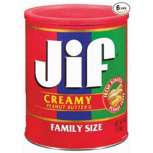 Jif Creamy Peanut Butter, 4 lb. x 6 Count