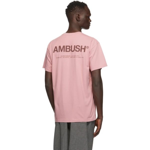 Pink XL Logo T-Shirt