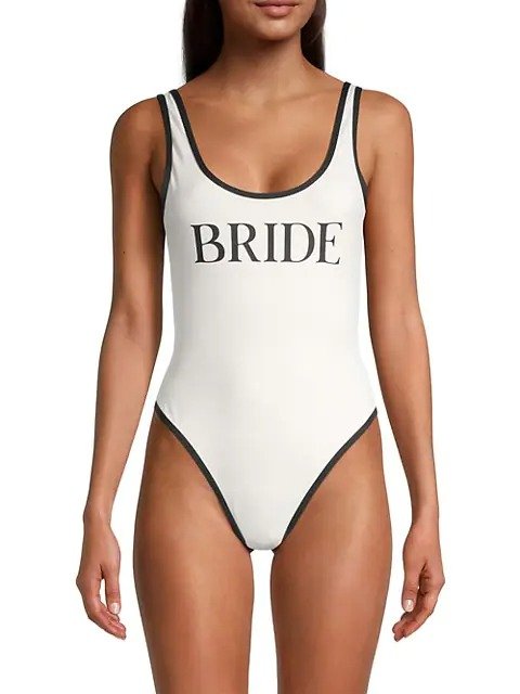 Bride One-Piece Swimsuit