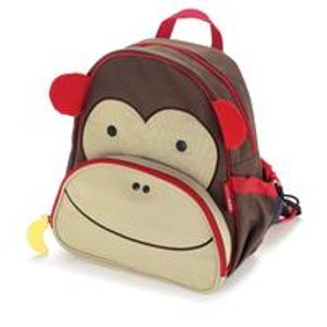 Skip Hop Zoo Pack Little Kid Backpack, Monkey