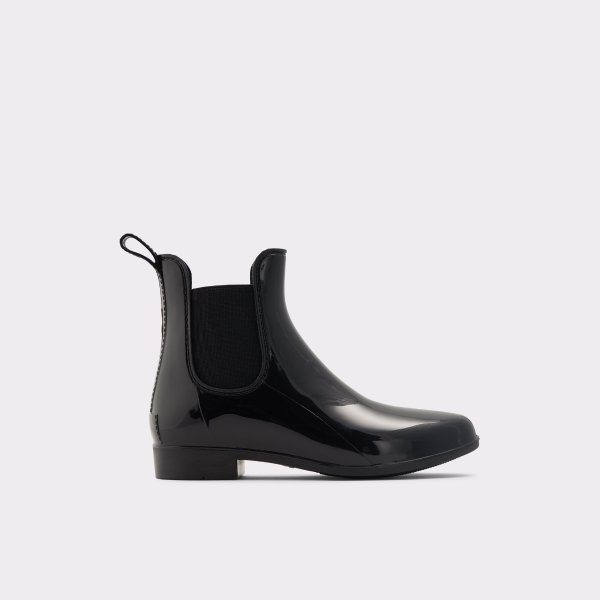 Acimovic Black Synthetic Patent Women's Boots