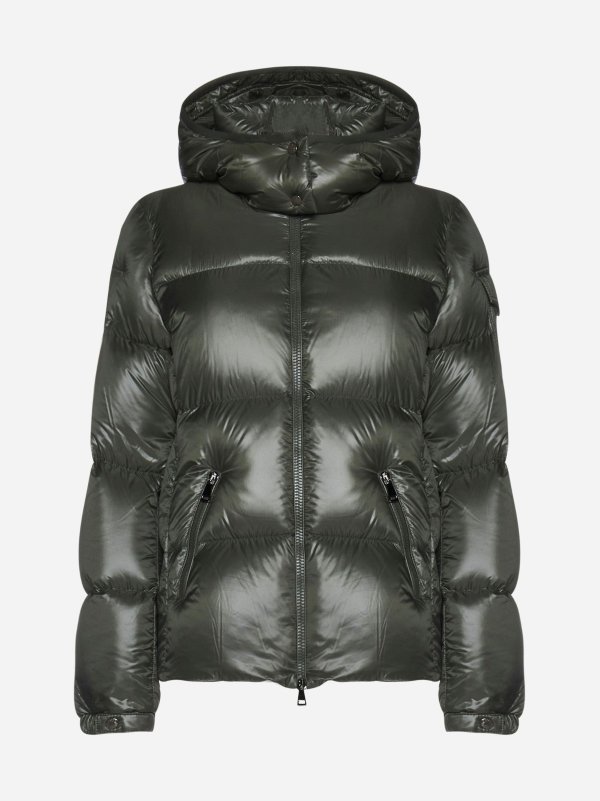 Fourmine quilted nylon down jacket