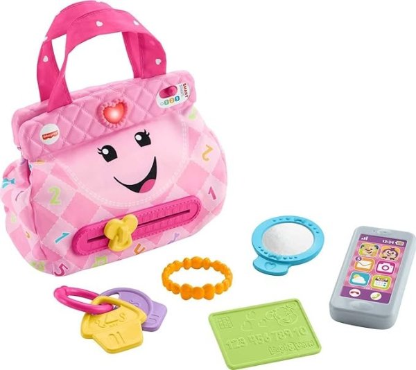 Laugh & Learn My Smart Purse, Pink, Musical Baby Toy