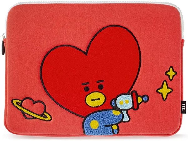 Official Merchandise by Line Friends - TATA Character Bite Ppogeul Laptop Sleeve 13"