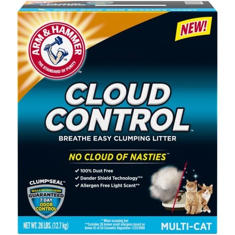 Clump & Seal Cloud Control Multi-Cat Litter, 28 lbs. | Petco