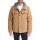 Faux Shearling Lined Hooded Corduroy Shirt Jacket