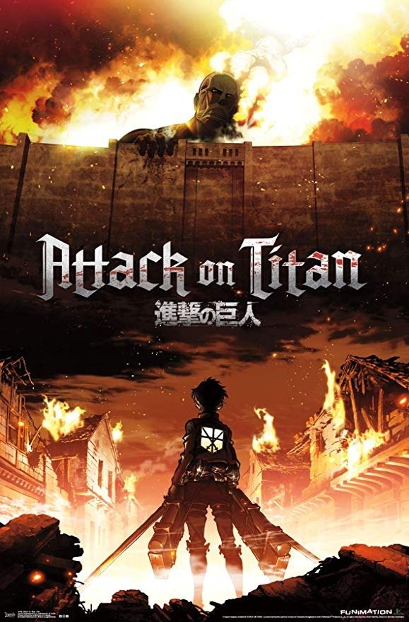 Attack on Titan-Fire Clip Bundle Wall Poster, 22.375" x 34"