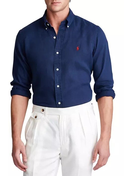 Classic Fit Linen Shirt