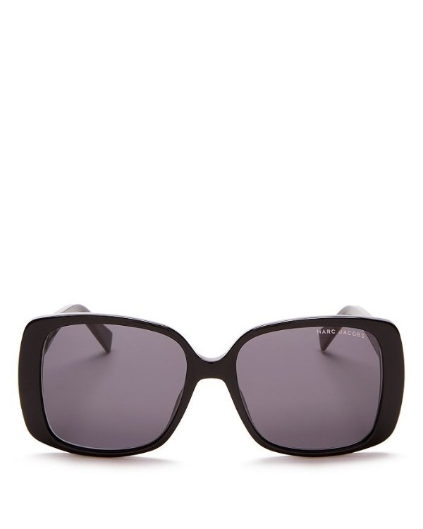 Women's Square Sunglasses, 55mm