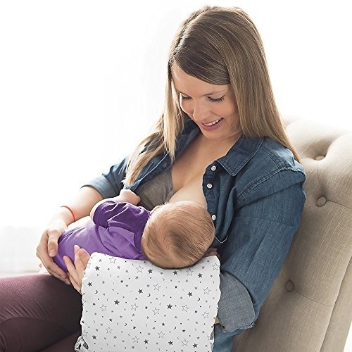 Nursie Breastfeeding Pillow, Washable Nursing Pillow, Ideal for C-Sections, Compact, and Portable, 1 Count