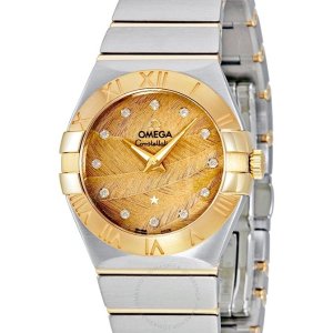 Dealmoon Exclusive: OMEGA Constellation Champagne Dial Ladies Watch