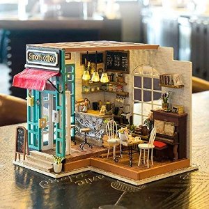 Rolife DIY Miniature Room Set-Woodcraft Construction Kit-Wooden 