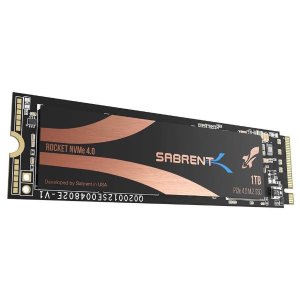 限今天：Sabrent Rocket 1TB NVME PCIe 4.0 M.2 2280 固态硬盘