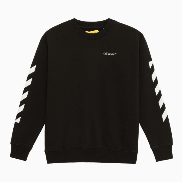 Arrows black crewneck sweatshirt
