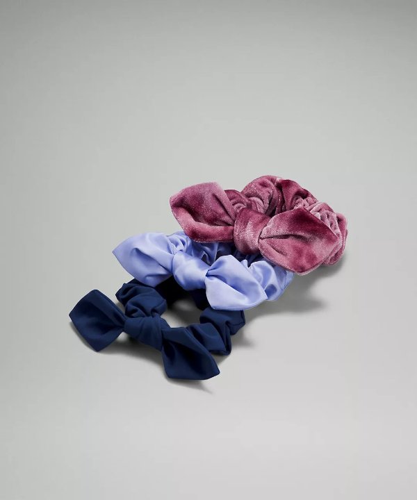 Uplifting Bow Scrunchie 3 Pack | Women's Hats | lululemon
