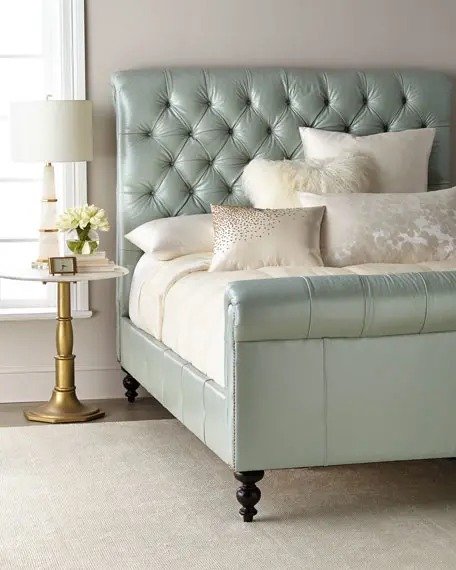 Spence Hand-Tufted Queen Bed and Matching Items