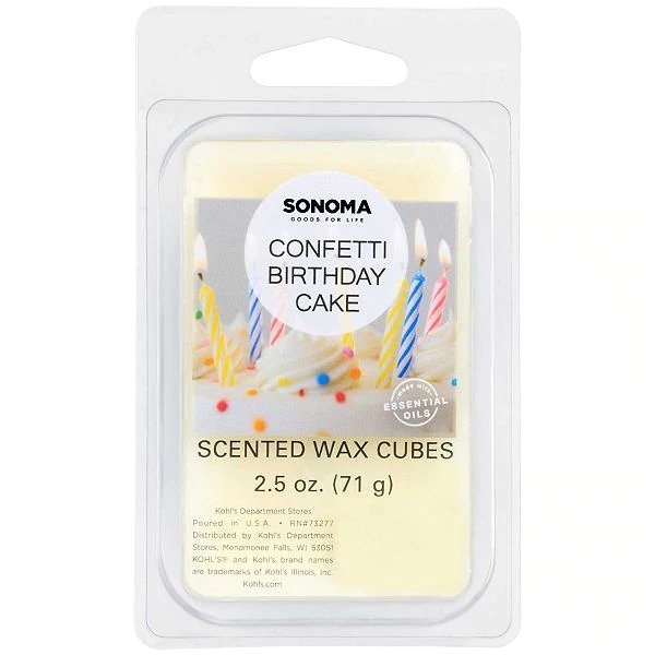 ® Confetti Birthday Cake 2.5-oz. Wax Melt