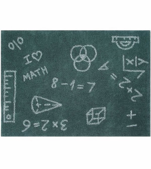 I Love Math Rug (4'7" x 6'7")