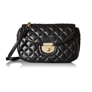 Calvin Klein Quilted-Leather Convertible Cross-Body Bag