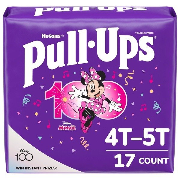 huggies pull-ups 训练裤4t-5t，17片