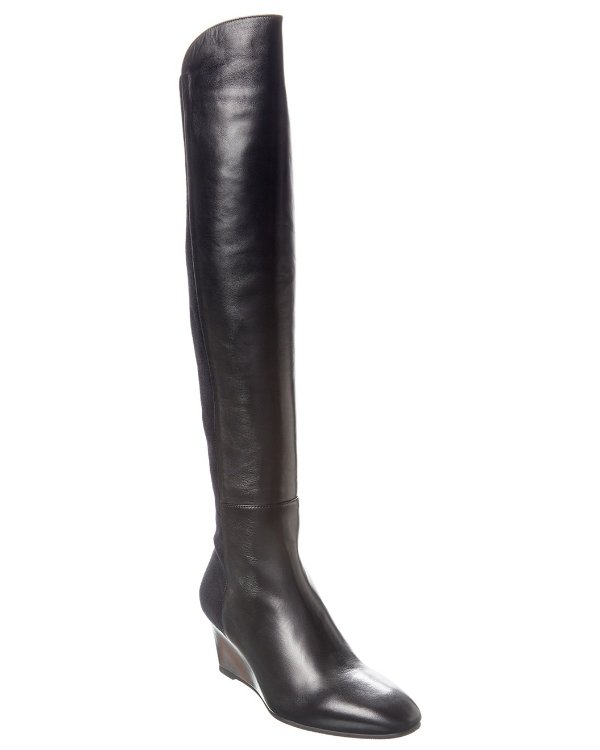 Blaire Leather Over-The-Knee Boot