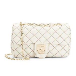 Betsey Johnson Cotton Candy Quilted Shoulder Bag @ Saks Off 5th