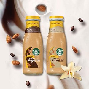 Starbucks Almond Milk Frappuccino, Mocha with Almond Milk, 8 Count
