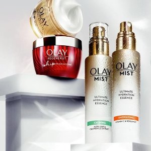 Olay美妆护肤品促销 收大红瓶