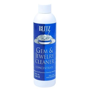 Blitz 653 Gem & Jewelry Cleaner Concentrate, Tall Bottle of 8 Fluid Ounces