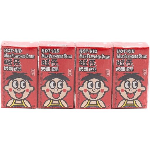 Want-Want Hot Kid Milk Flavored Drink 4 Pk
