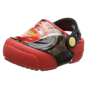 Crocs 多款儿童洞洞鞋促销，收汽车总动员主题闪灯鞋