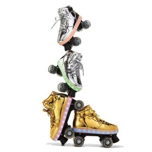 Kids' Pulse Light-Up Skates, Gold @ Bergdorf Goodman