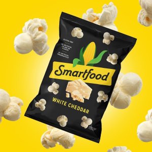 Smartfood White Cheddar Flavored Popcorn, 0.625 Ounce, 40 Count