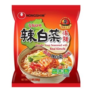 NongShim Noodle Soup, Kimchi, 4.2 Ounce (Pack of 10)