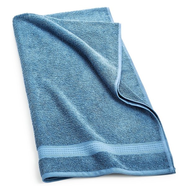 Cotton 27.6" x 54" Bath Towel, Created for Macy's