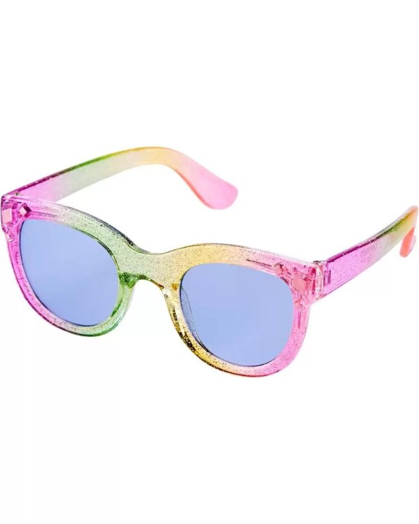 Rainbow Ombre Gem Sunglasses
