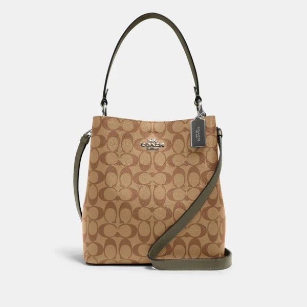 COACH Town Bucket Bag In Signature Canvas