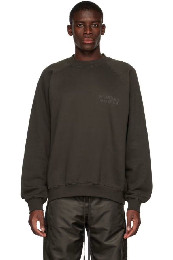 Gray Crewneck Sweatshirt