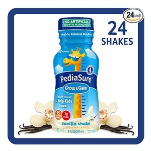 PediaSure Nutrition Drink, Vanilla, 8-Ounce Bottles (Pack of 24)