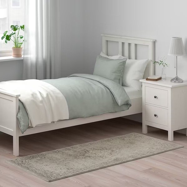 VEDBAK Rug, low pile, light gray, 2'7"x5'11" - IKEA