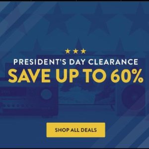 New items added! Shop the President's Day Sale for up to 75% off