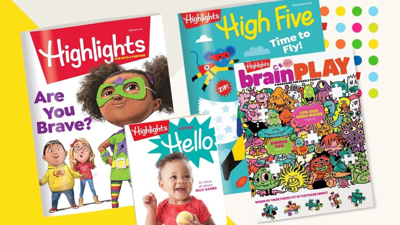 美国人家家都有订阅的Highlights儿童杂志，你家孩子读过哪些？