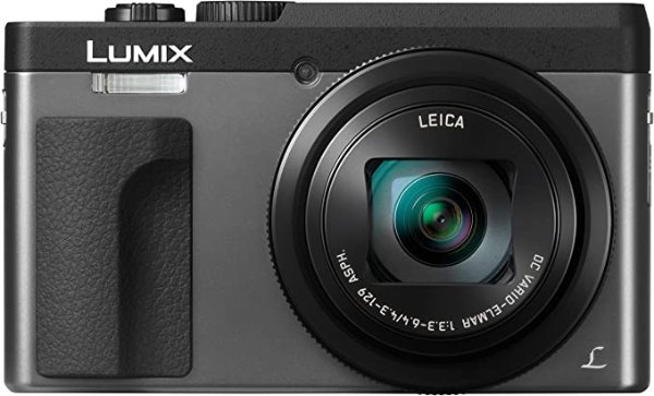 LUMIX DC-ZS70S, 20.3 Megapixel, 4K Digital Camera, Touch Enabled 3-inch 180 Degree Flip-front Display, 30X LEICA DC VARIO-ELMAR Lens, WiFi (Silver)