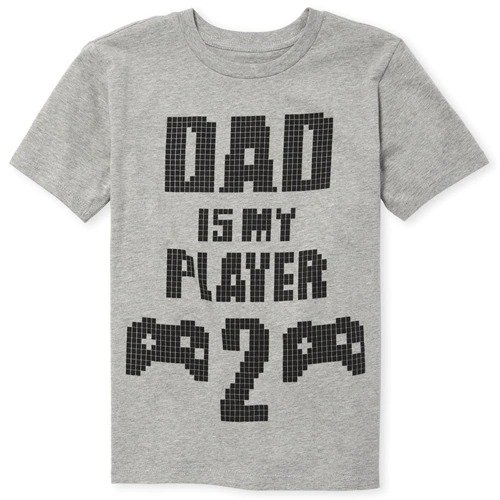 Boys Dad Player 2 Graphic Tee