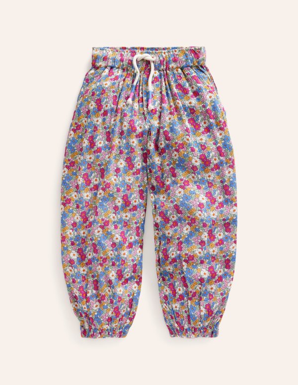 Tapered Vacation PantsFestival Pink Nautical Floral