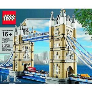 LEGO Tower Bridge 10214 with 4 Miniature Vehicles